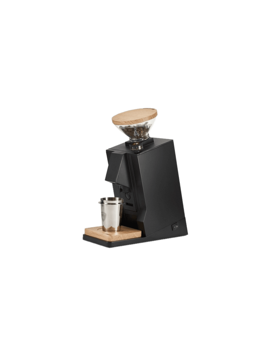 Eureka Mignon ühepurkne must espressomäärdusmasin