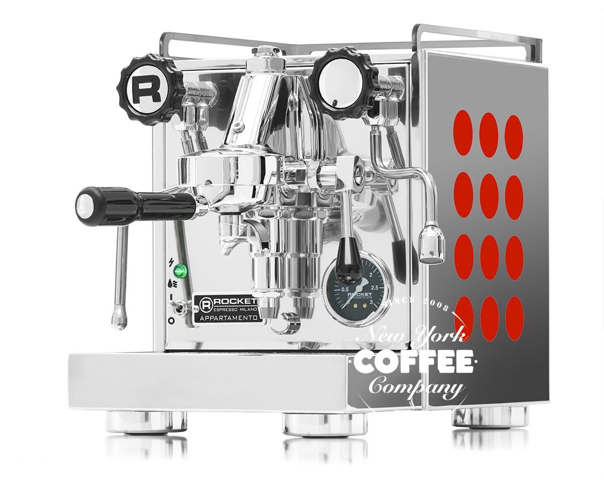 Rocket Appartamento espressomasin punane