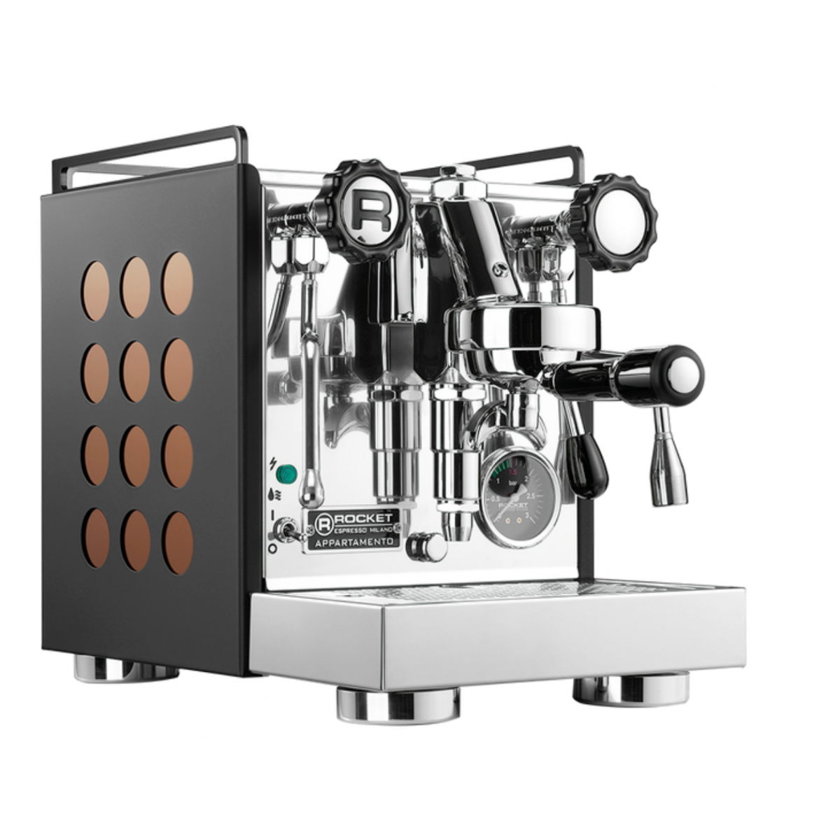 Rocket Appartamento Nera Copper Espressomasin