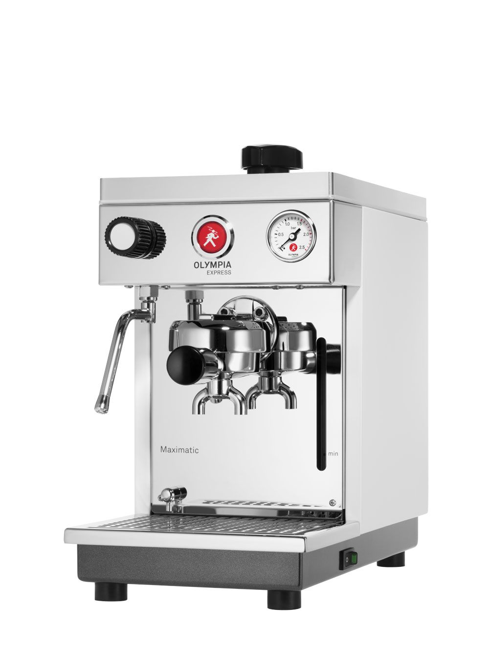 Olympia Express Maximatic valge espressomasin