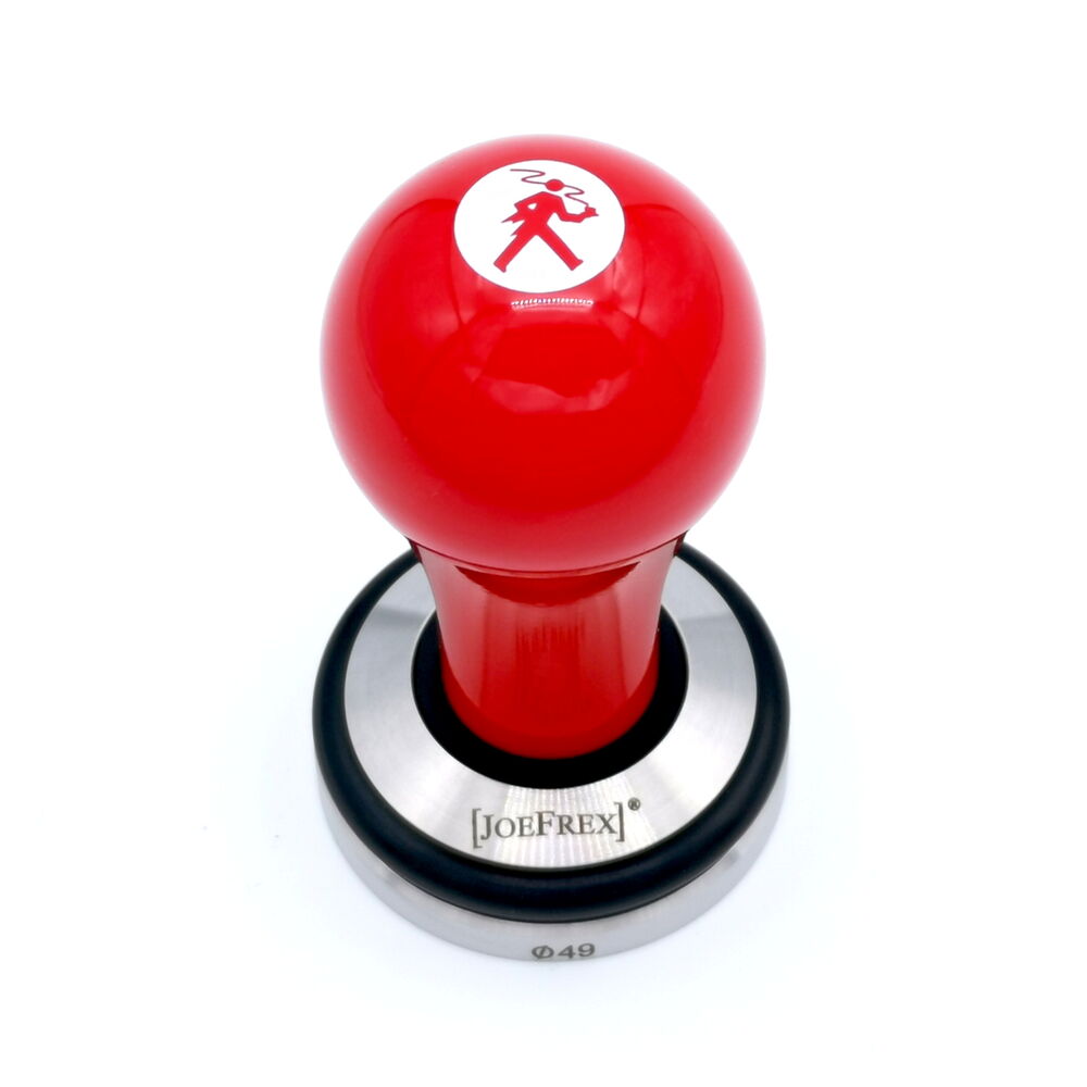 Olympia Express Tamper punane logo, 54 mm