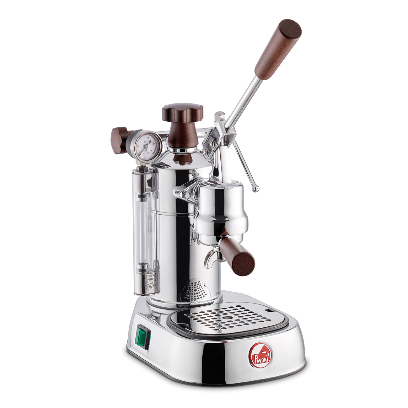 La Pavoni Professional Lusso Espressomasin puidust käepidemetega