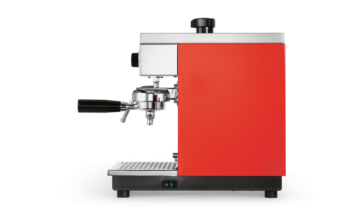 Olympia Express Maximatic Red Espressomasin