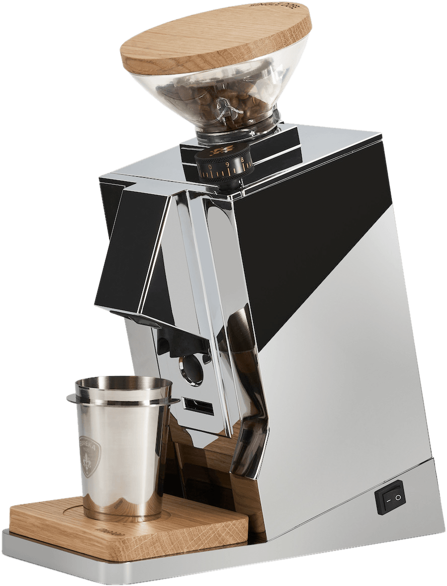 Eureka Mignon ühekordne kroomitud espressomasinate veski